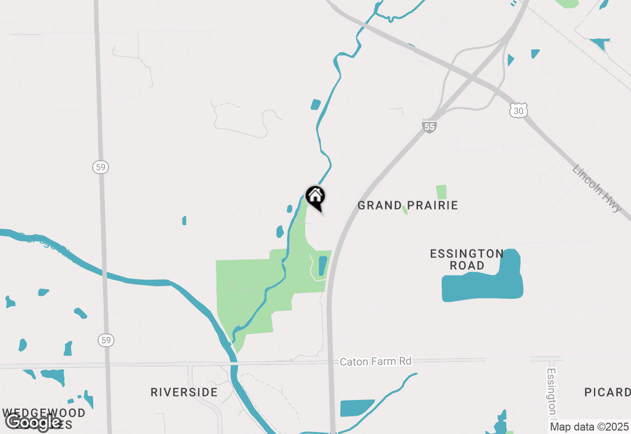 Map of 16953 Arbor Creek Drive, Plainfield, IL 60586