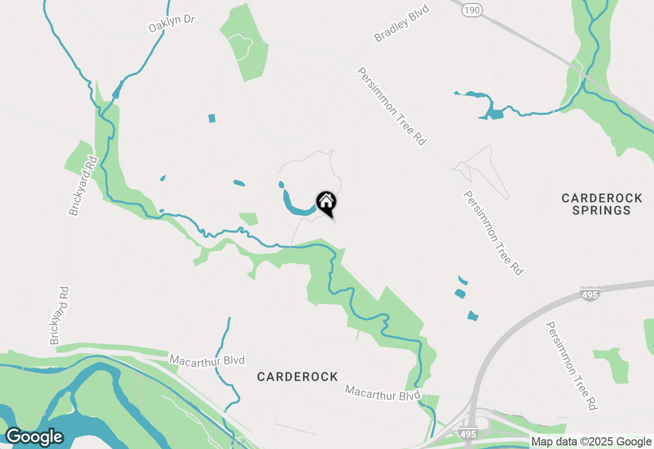 Map of 7806 Fox Gate Court, Bethesda, MD 20817