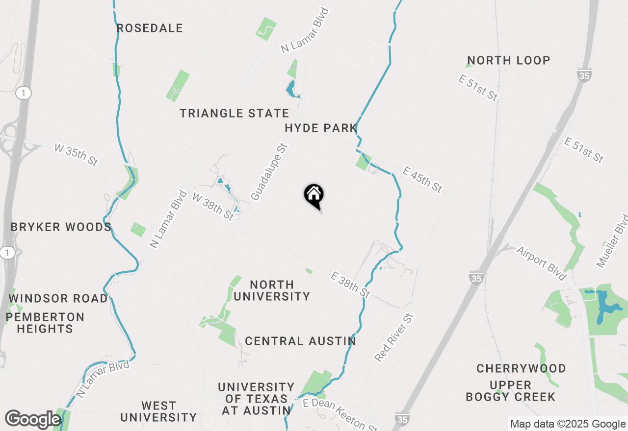 Map of 4007 Speedway, Austin, TX 78751