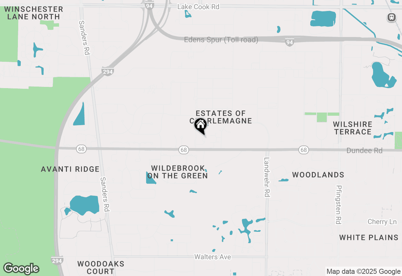 Map of 3514 Laburnum Court, Northbrook, IL 60062