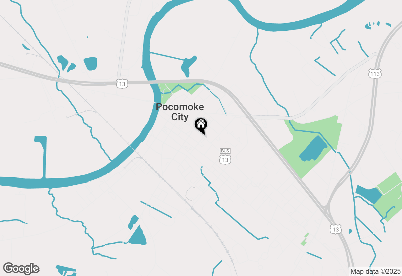 Map of 412 Market Street, Pocomoke City, MD 21851