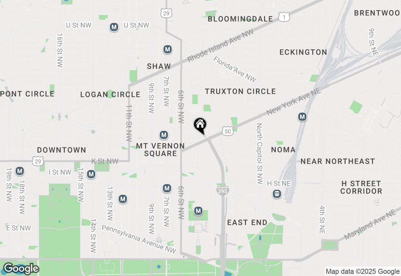 Map of 437 New York Avenue Nw #603, Washington, DC 20001