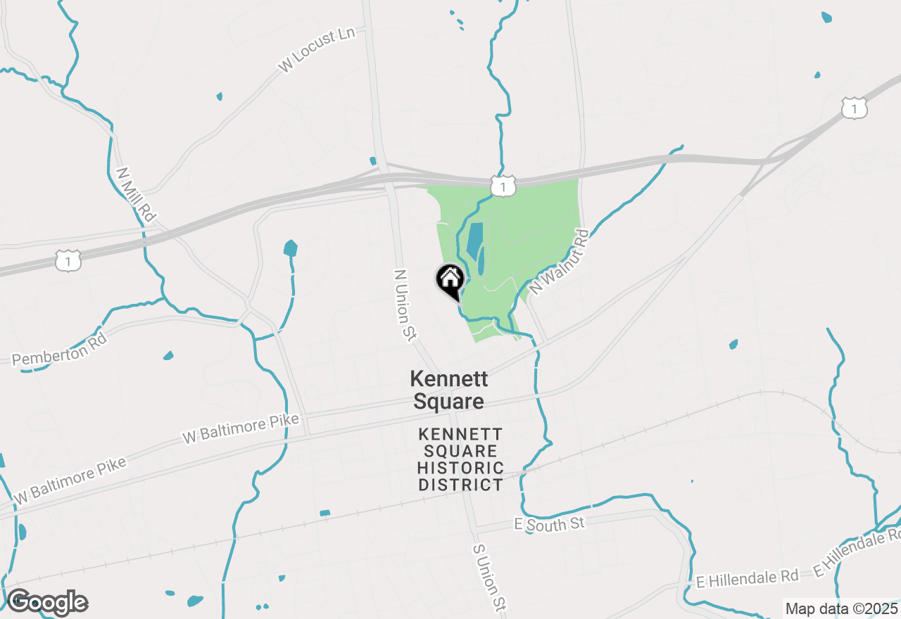 Map of 321 N Broad Street, Kennett Square, PA 19348