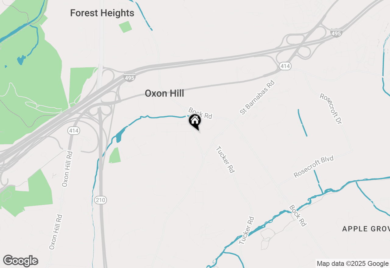 Map of 6510 Livingston Road, Oxon Hill, MD 20745