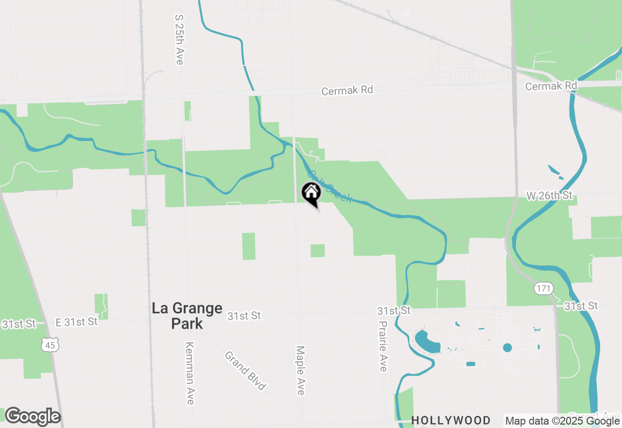 Map of 9120 26th Place, Brookfield, IL 60513