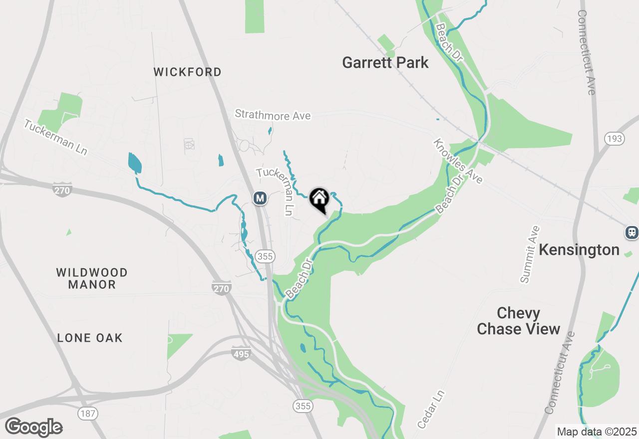 Map of 10501 Montrose Avenue #M-101, Bethesda, MD 20814