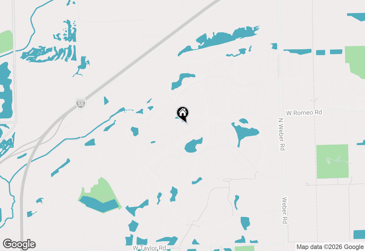 Map of 21302 W Monterrey Drive, Plainfield, IL 60544
