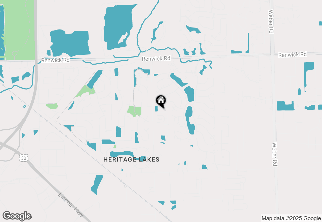 Map of 21536 Vesper Street, Crest Hill, IL 60403