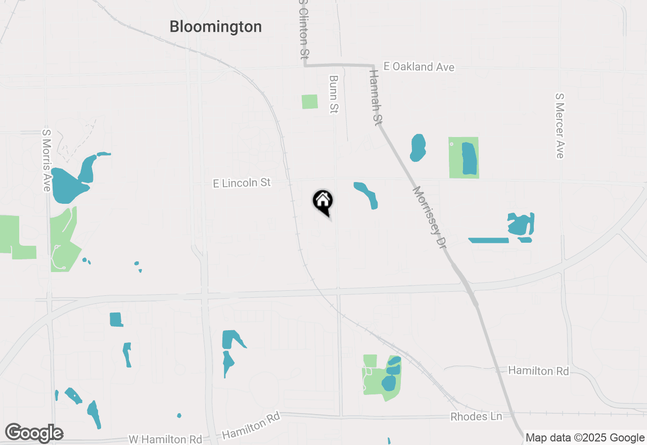 Map of 1529 Julie Drive, Bloomington, IL 61701