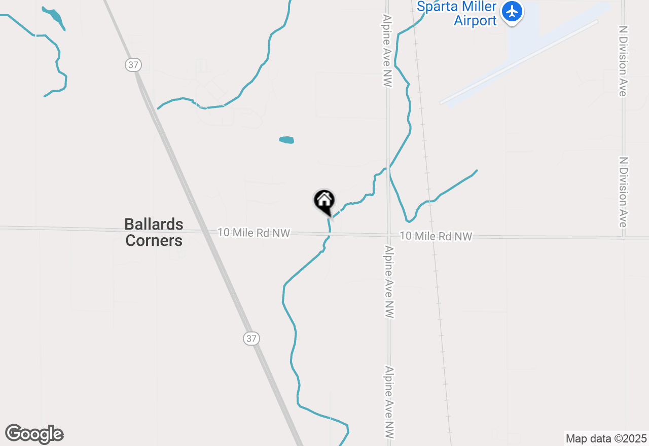 Map of 1003 10 Mile Road Nw, Sparta, MI 49345