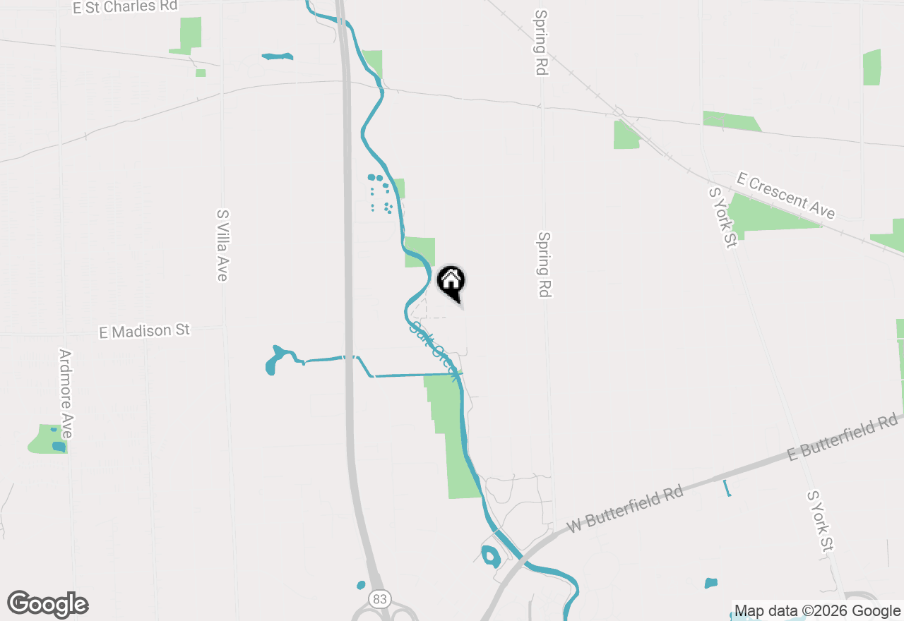 Map of 769 S Fairview Avenue, Elmhurst, IL 60126