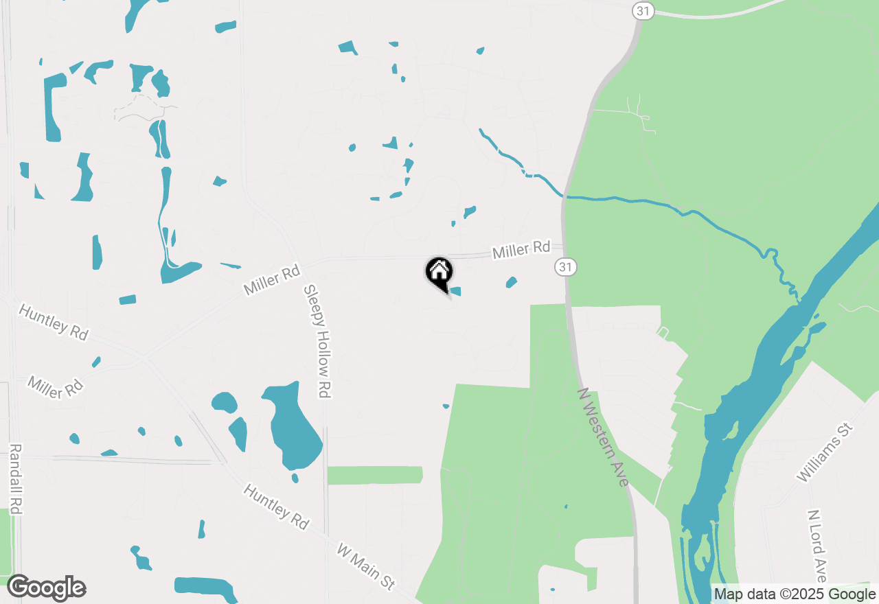 Map of 3205 Pine Woods Lane, Carpentersville, IL 60110
