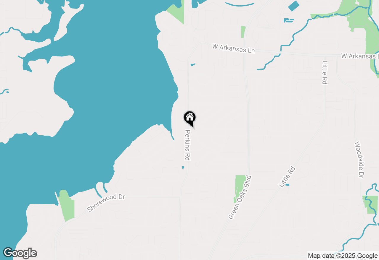 Map of 2815 Perkins Road, Arlington, TX 76016