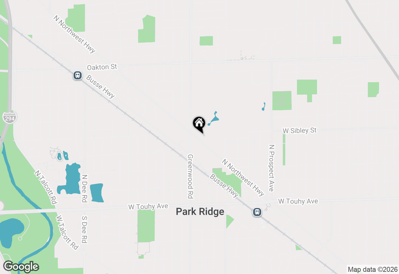 Map of 501 N Northwest Highway, Park Ridge, IL 60068