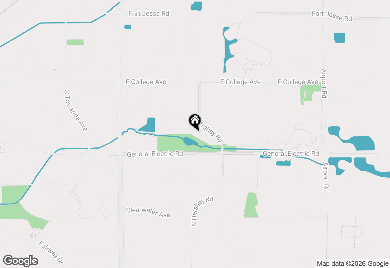 Map of 17 Arbor Court #17, Bloomington, IL 61704