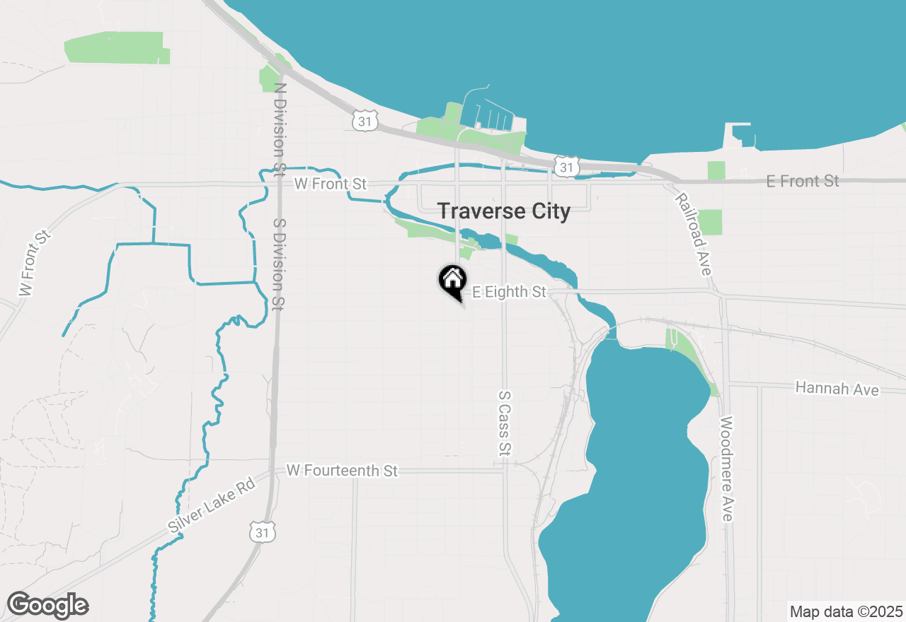 Map of 520 S Union Street, Traverse City, MI 49686
