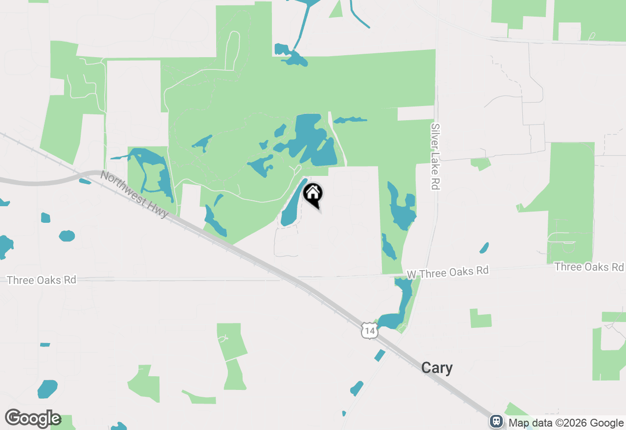 Map of 1245 Prairie View Parkway, Cary, IL 60013