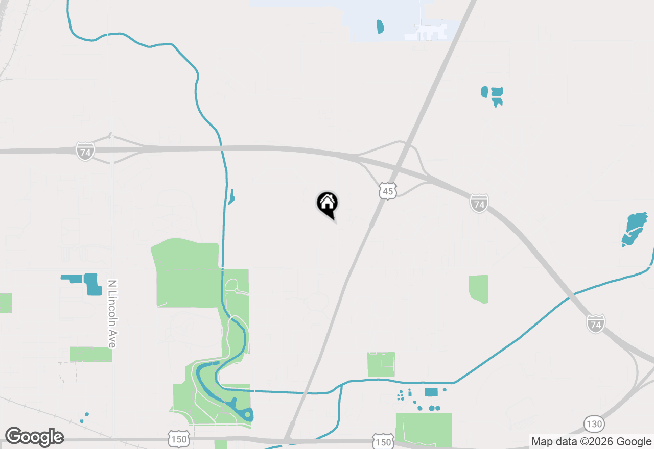 Map of 1808 Golfview Drive, Urbana, IL 61801