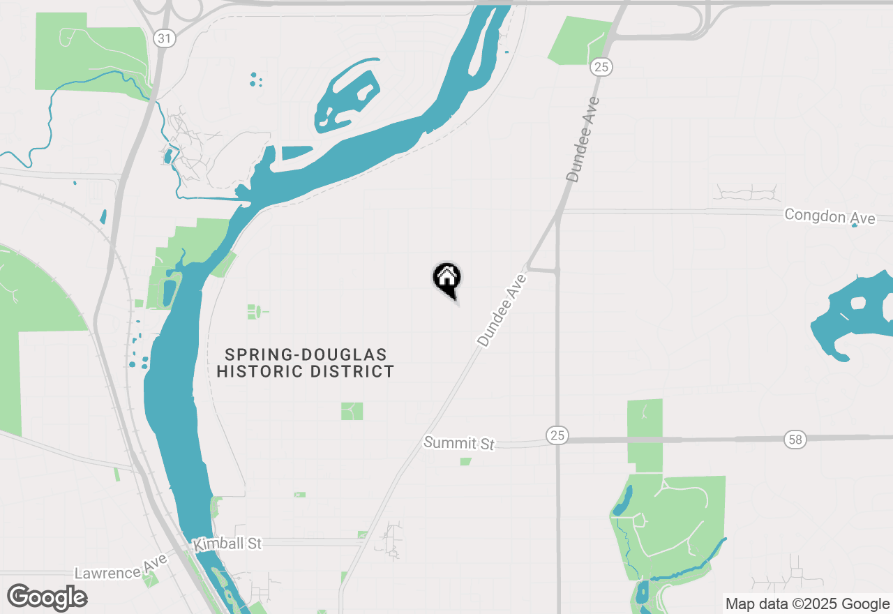 Map of 838 Cedar Avenue, Elgin, IL 60120