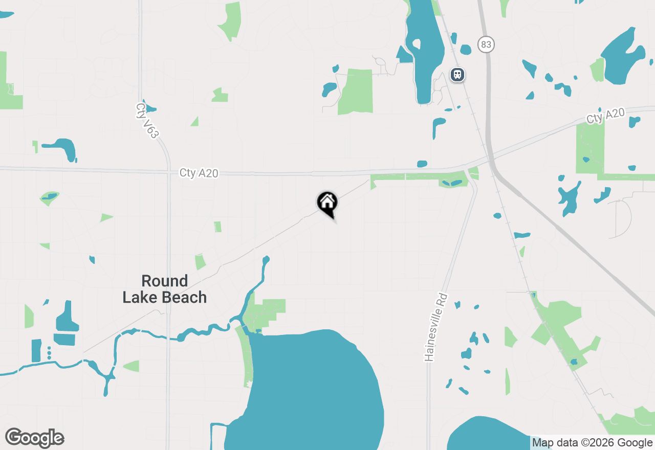 Map of 1511 N Poplar Avenue, Round Lake Beach, IL 60073