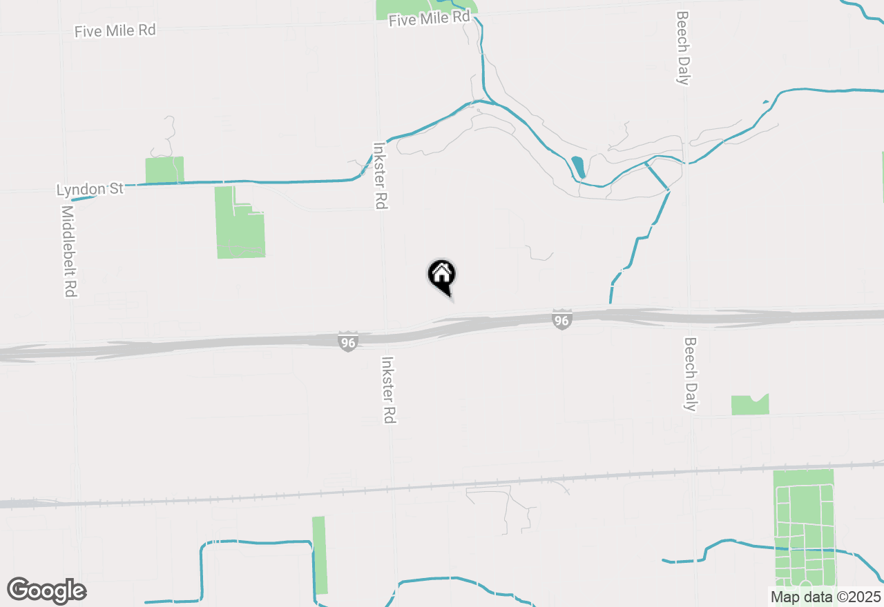 Map of 13967 San Jose, Redford, MI 48239