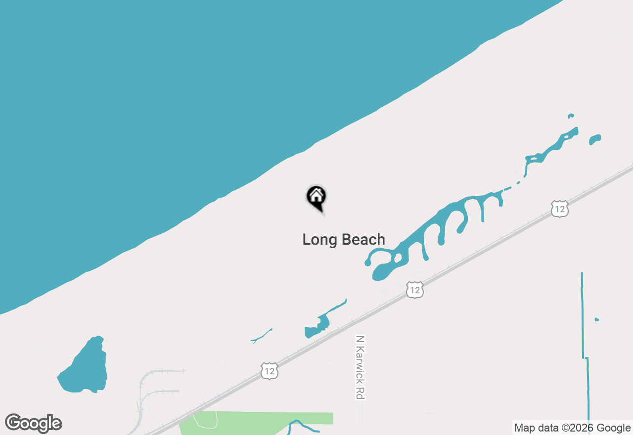Map of 2006 Berwyn Avenue, Long Beach, IN 46360