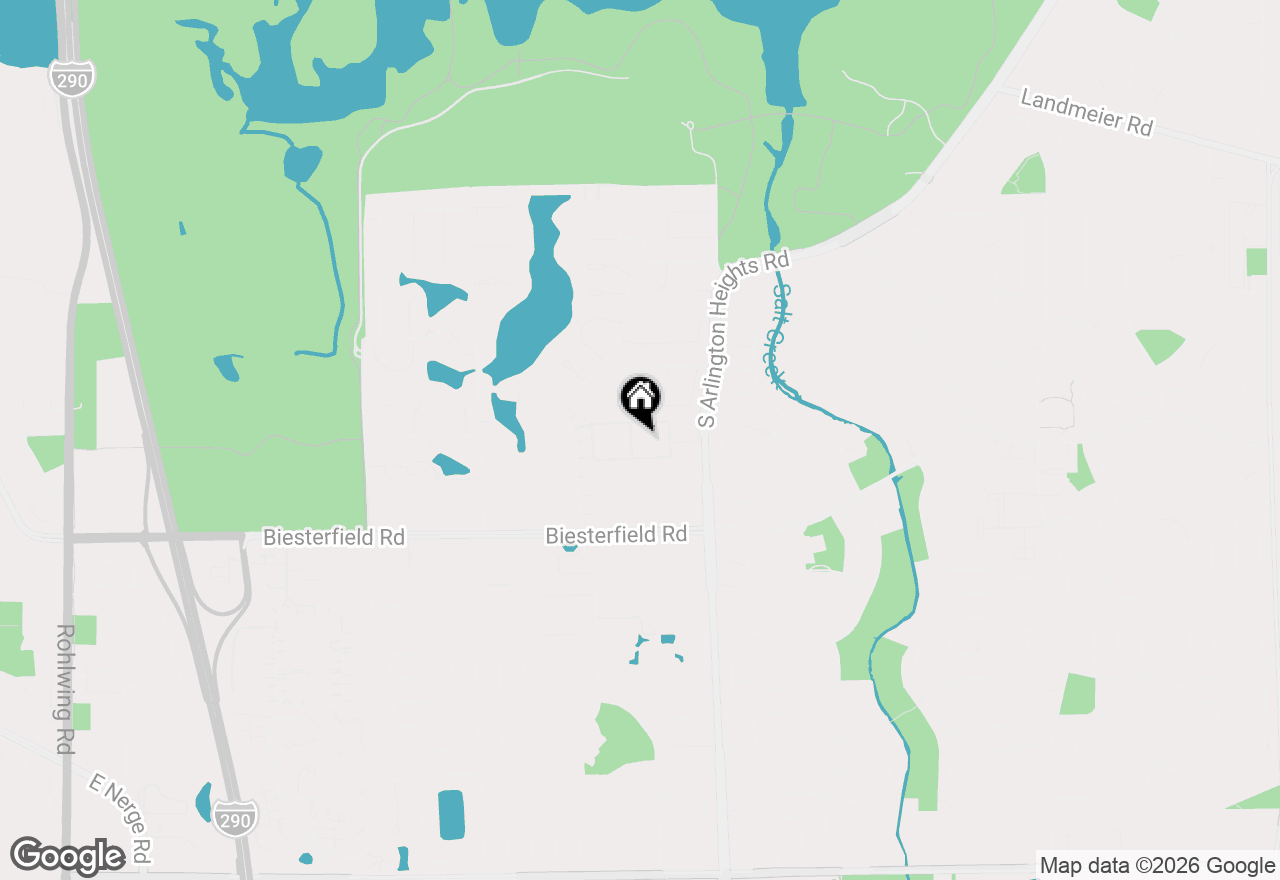 Map of 108 Boardwalk Street #2E, Elk Grove Village, IL 60007