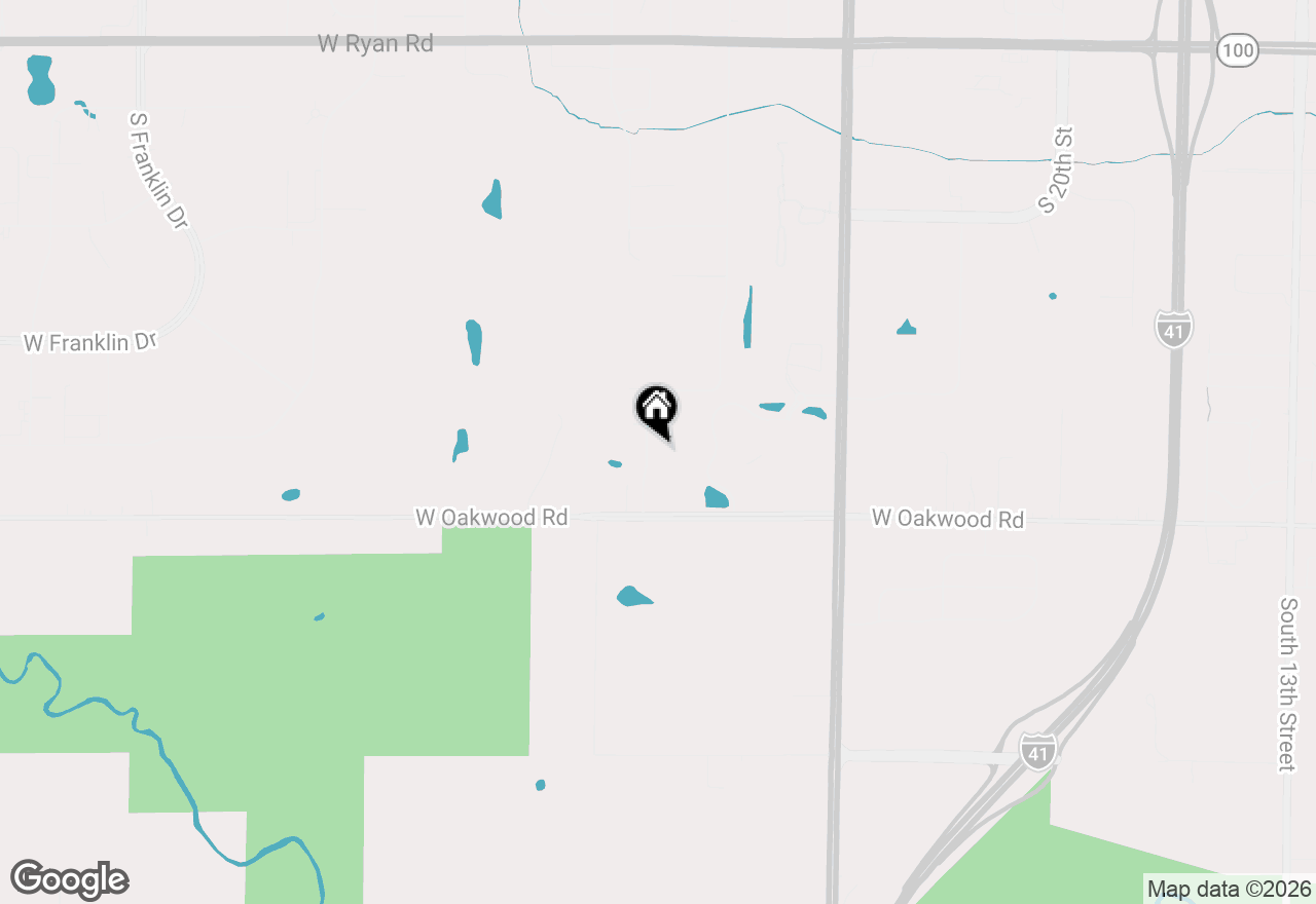 Map of 10194 S 34th St, Franklin, WI 53132