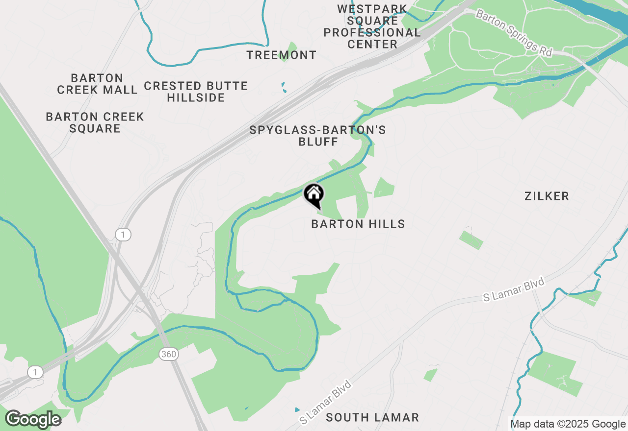 Map of 2200 Forest Bend Dr, Austin, TX 78704