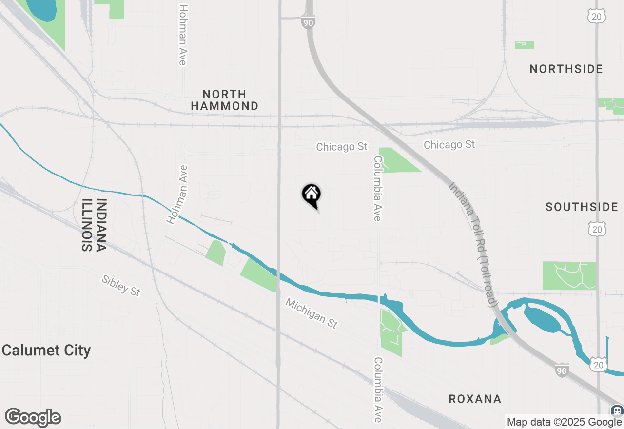 Map of 4911 Pine Avenue, Hammond, IN 46327