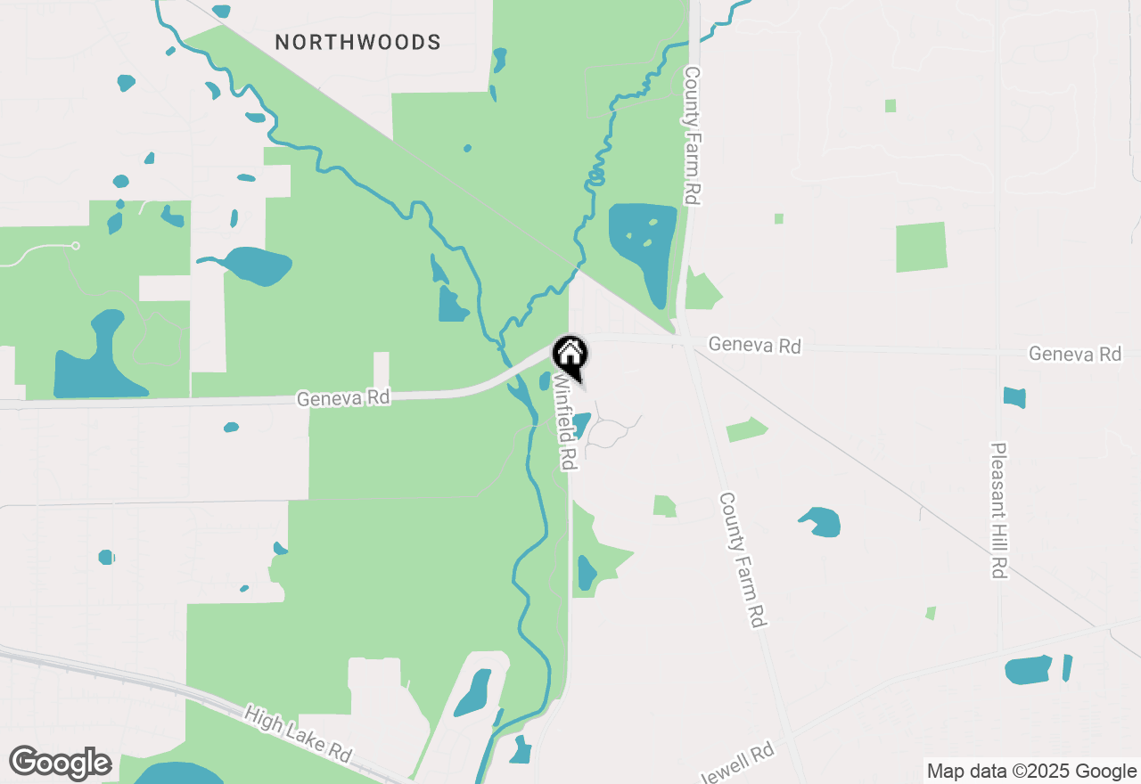 Map of 0N670 Bedford Lane #2304, Winfield, IL 60190