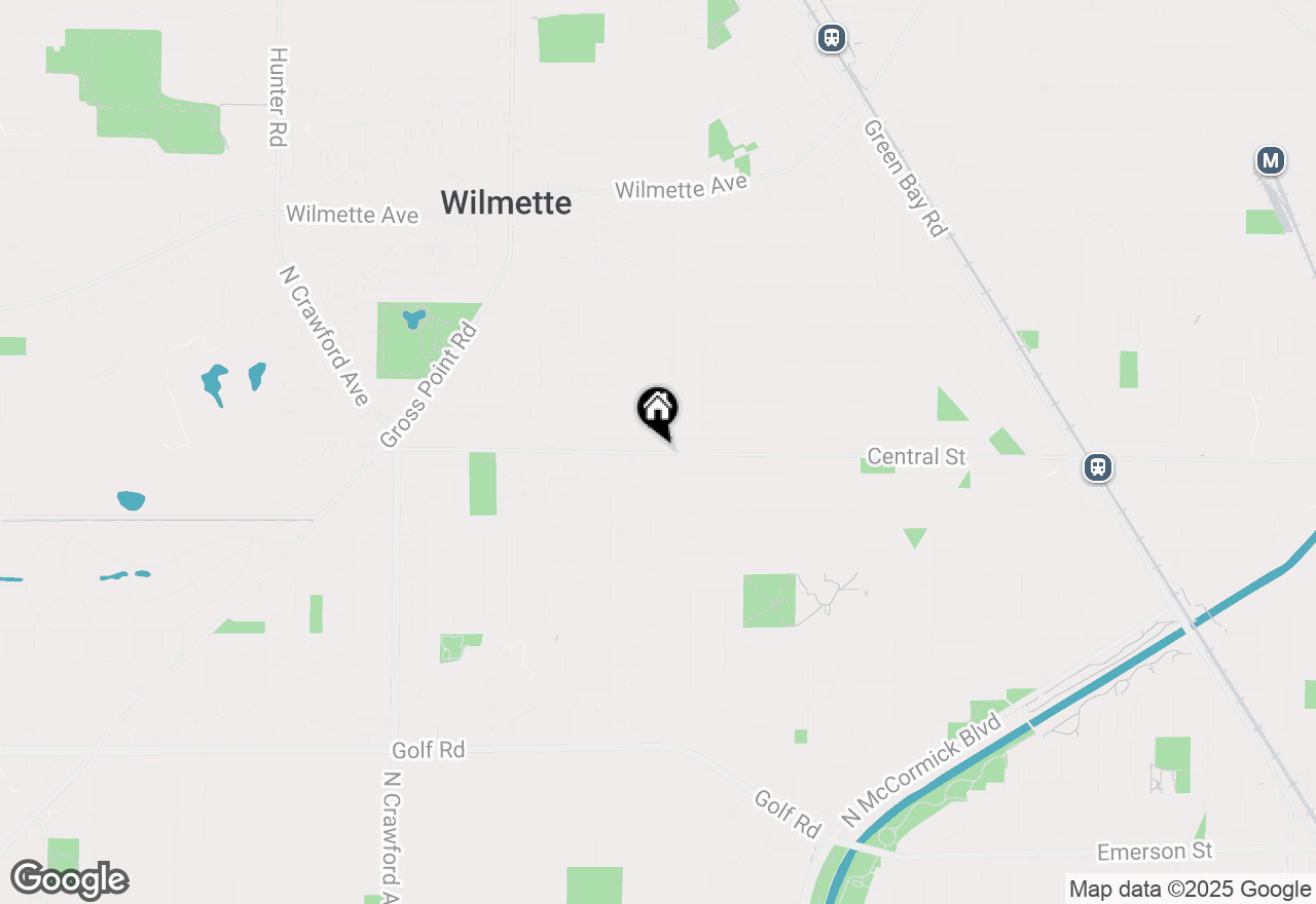 Map of 2935 Central Street #305, Evanston, IL 60201