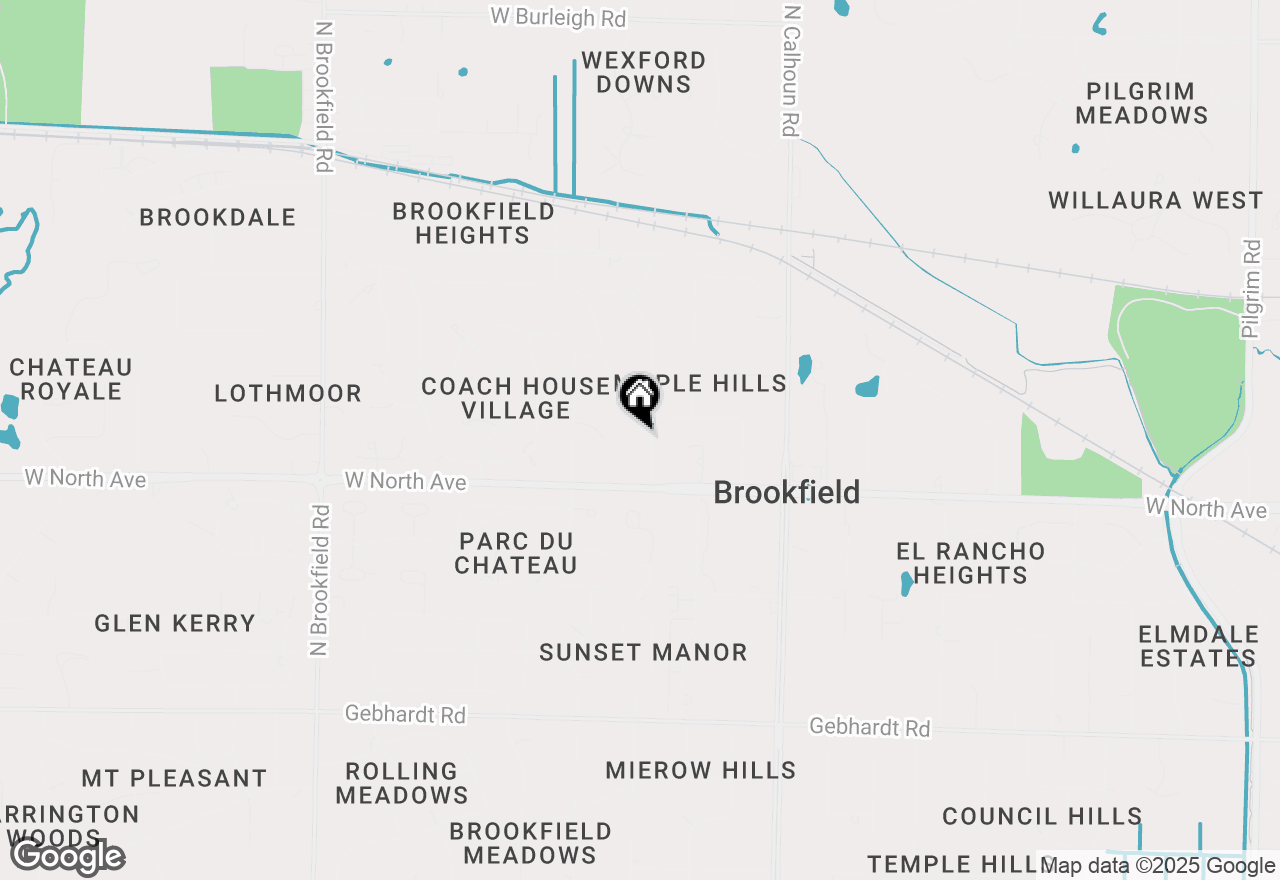 Map of 2365 Alta Louise Pkwy, Brookfield, WI 53045