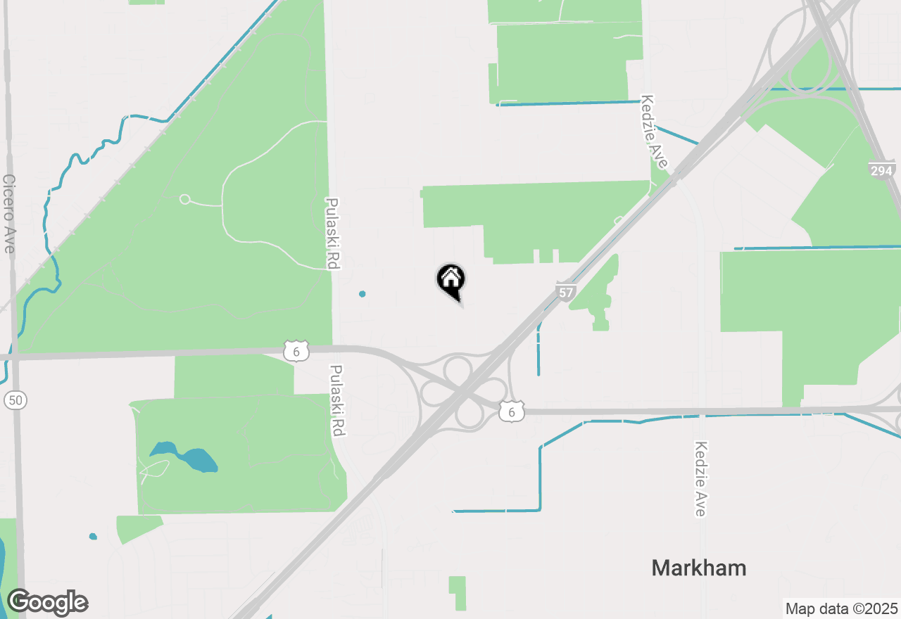 Map of 15600 Lawndale Avenue, Markham, IL 60428