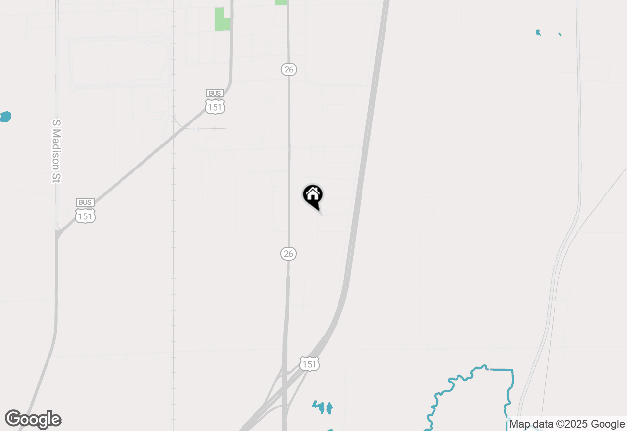 Map of 1406 Flyway Drive, Waupun, WI 53963