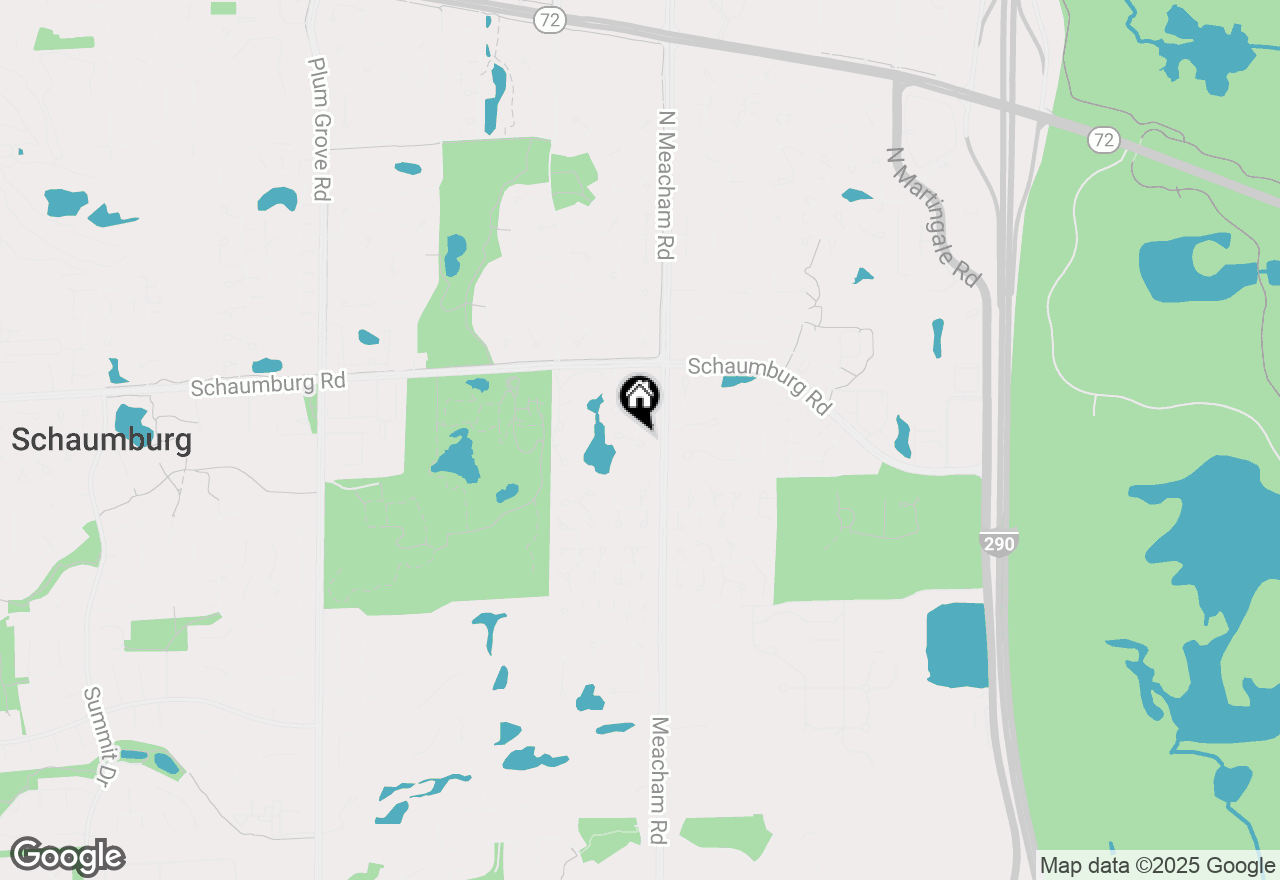 Map of 1301 Timberwood Court #D1, Schaumburg, IL 60193