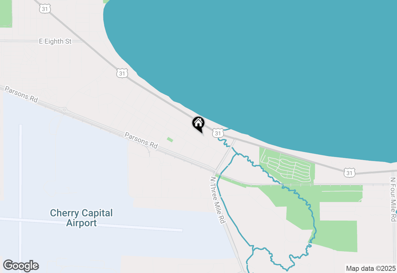 Map of 870 Pine Grove Avenue, Traverse City, MI 49686