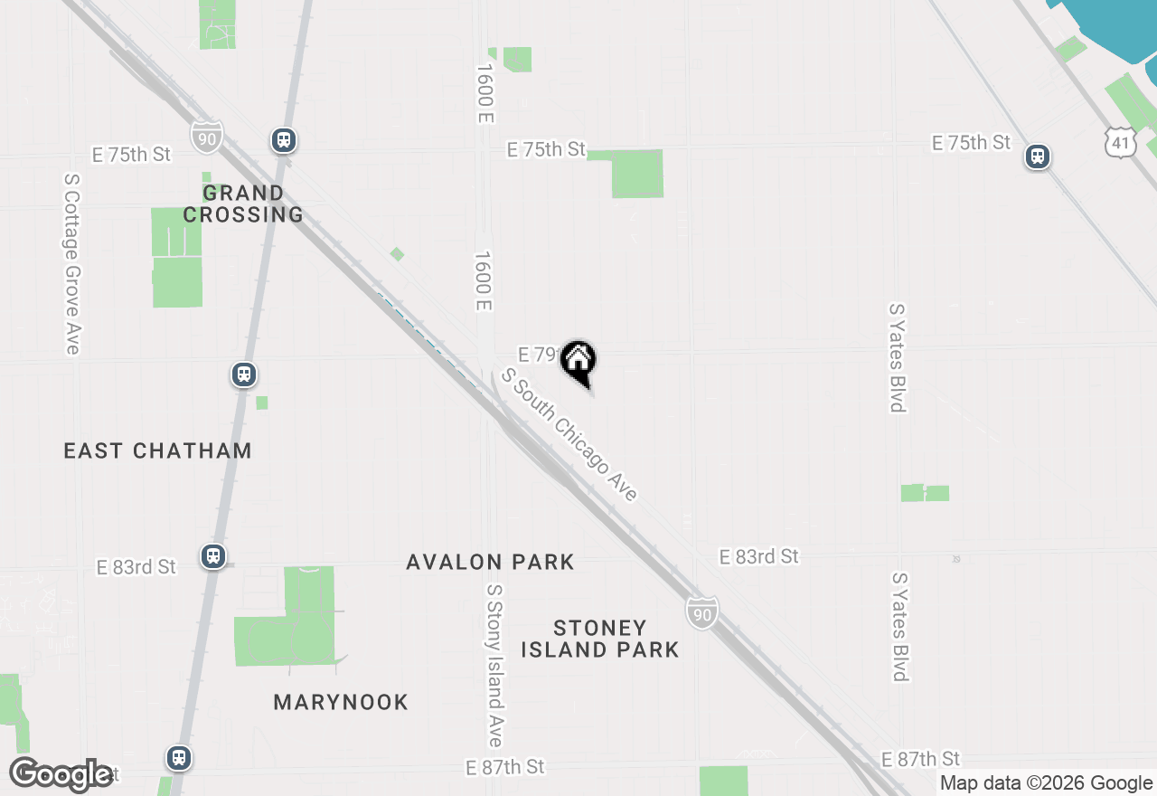 Map of 7955 S Ridgeland Avenue, Chicago, IL 60617