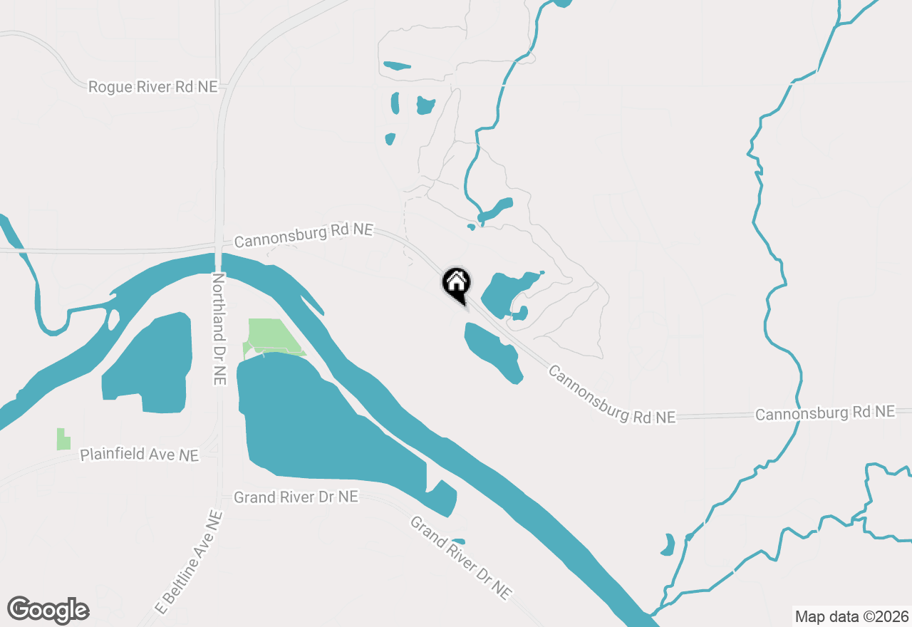 Map of 5550 Preserve Court Ne #84, Belmont, MI 49306