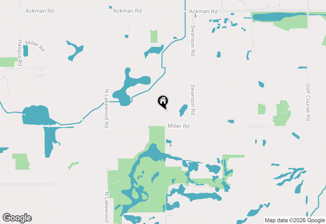 Map of 4 Deer Creek Court, Lake In The Hills, IL 60156