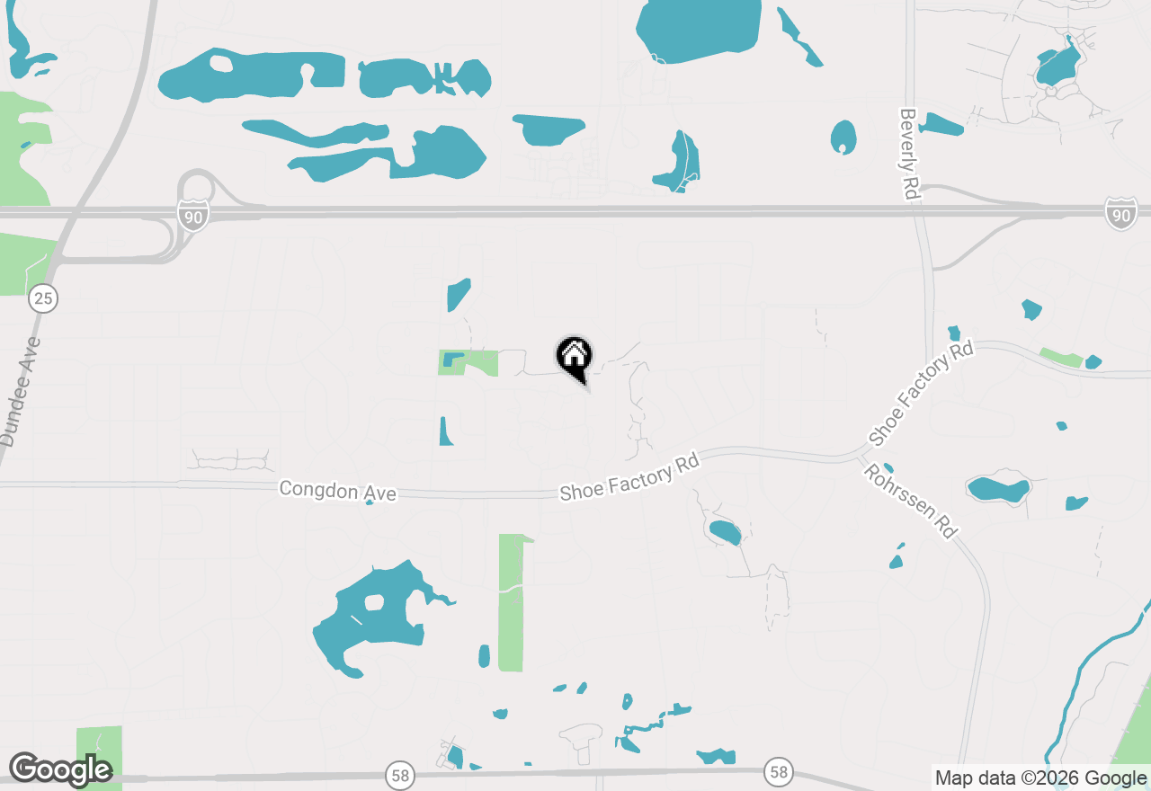 Map of 6051 Canterbury Lane, Hoffman Estates, IL 60192
