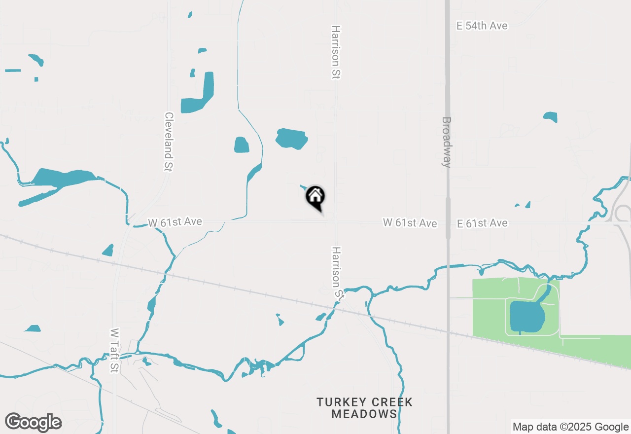 Map of 950 W 61st Avenue, Merrillville, IN 46410