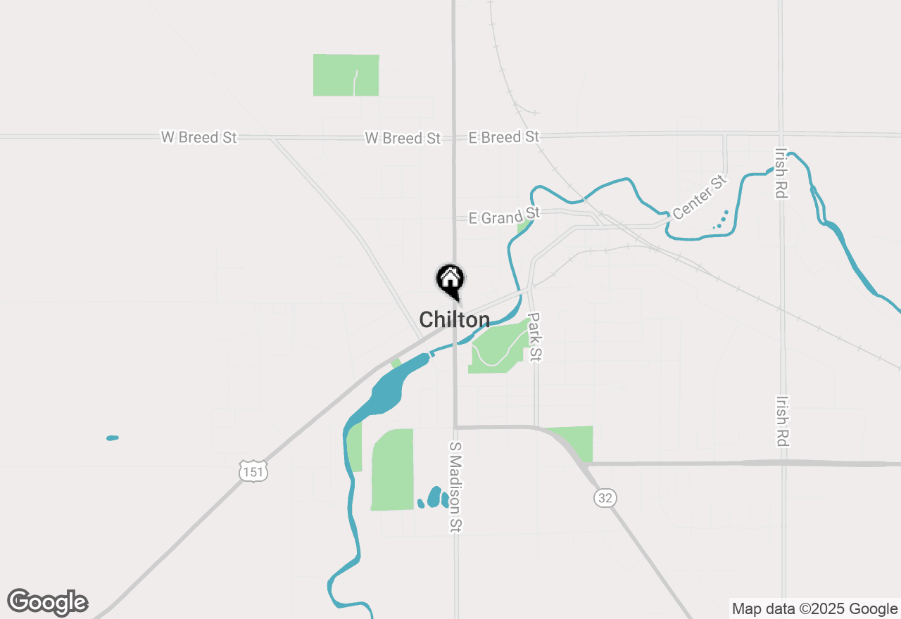 Map of 23 N Madison St, Chilton, WI 53014