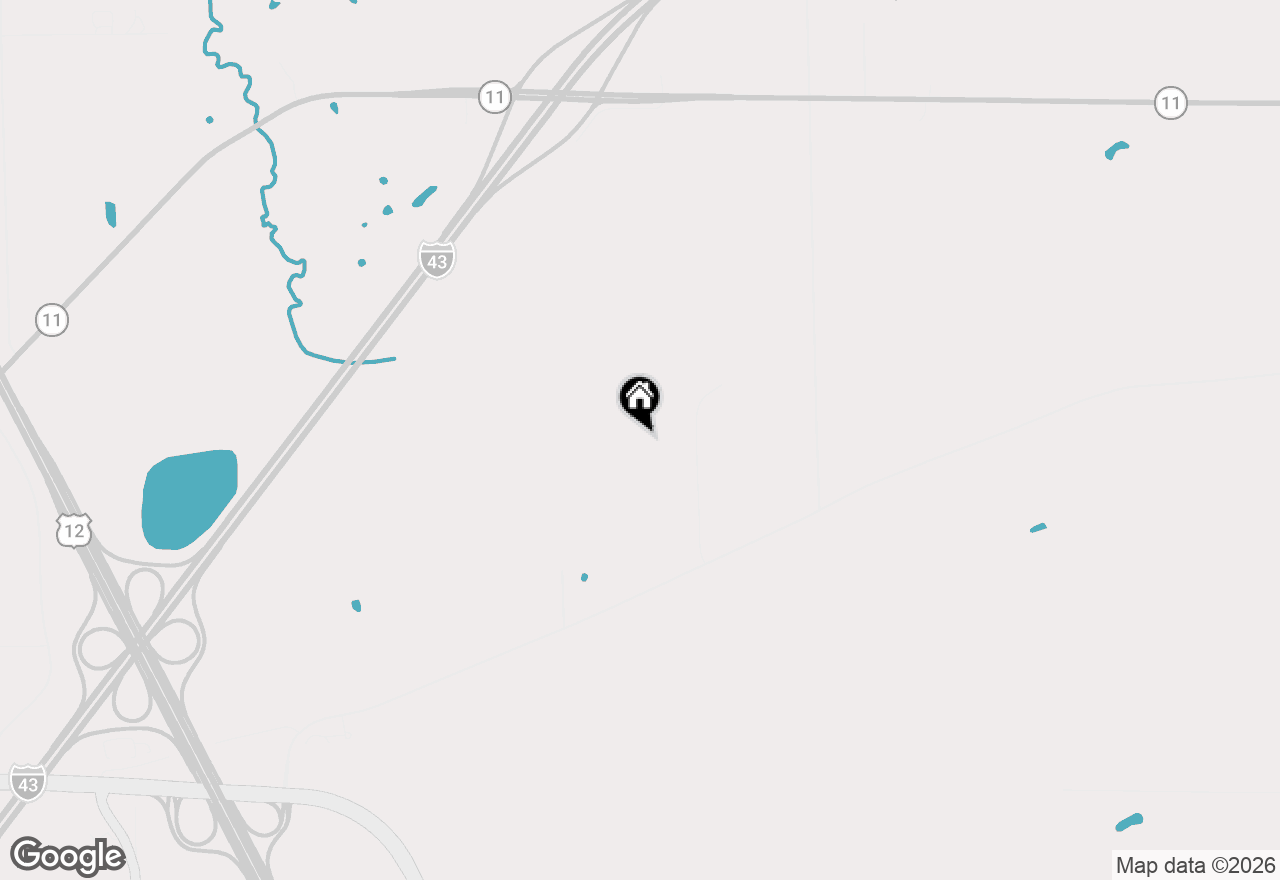 Map of Lot 1 Bray Rd, Elkhorn, WI 53121
