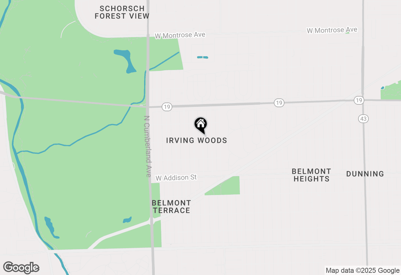 Map of 3808 N Panama Avenue, Chicago, IL 60634