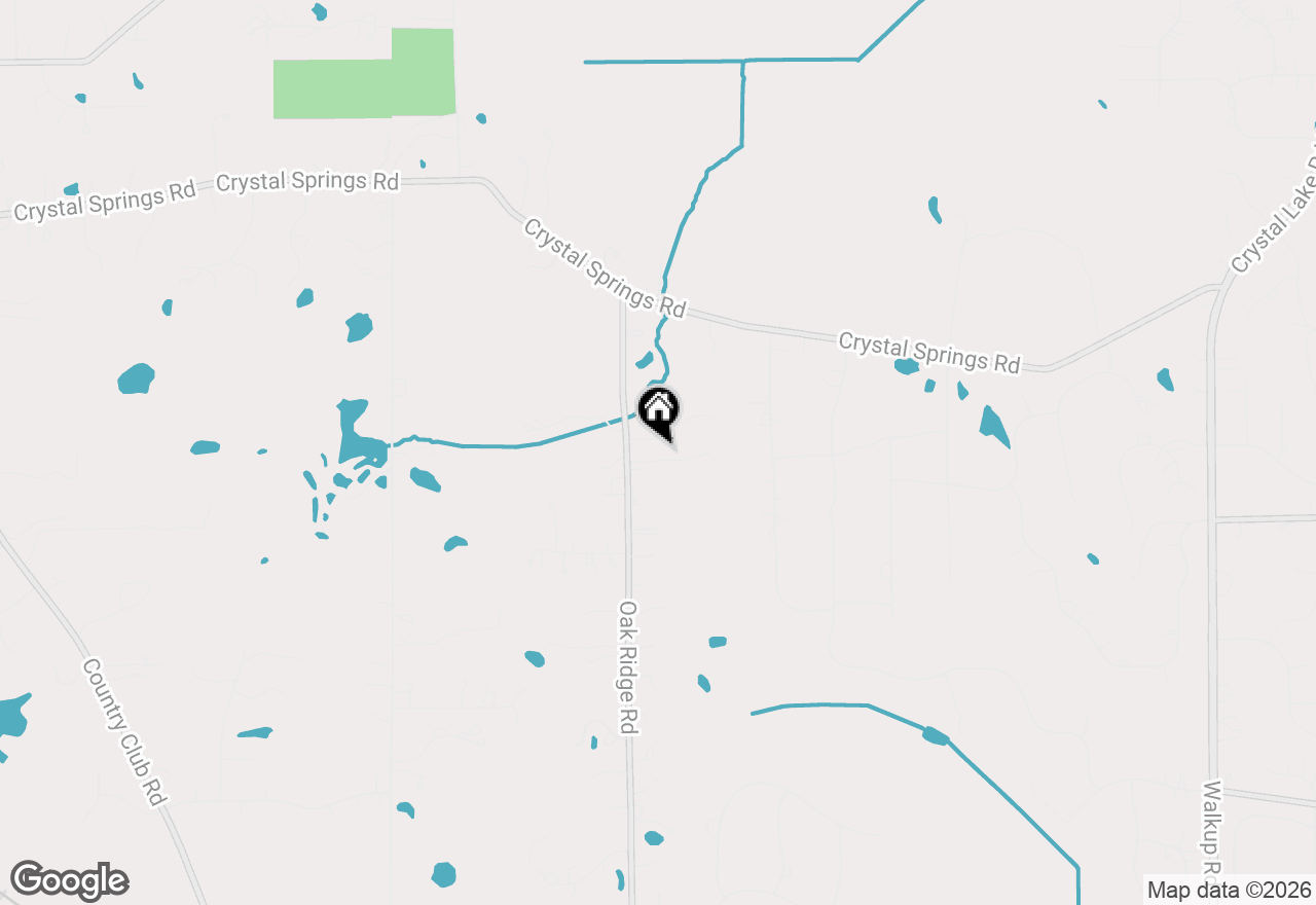 Map of 2810 Oak Ridge Road, Crystal Lake, IL 60012