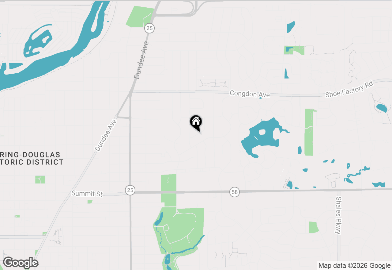 Map of 850 Arthur Drive, Elgin, IL 60120