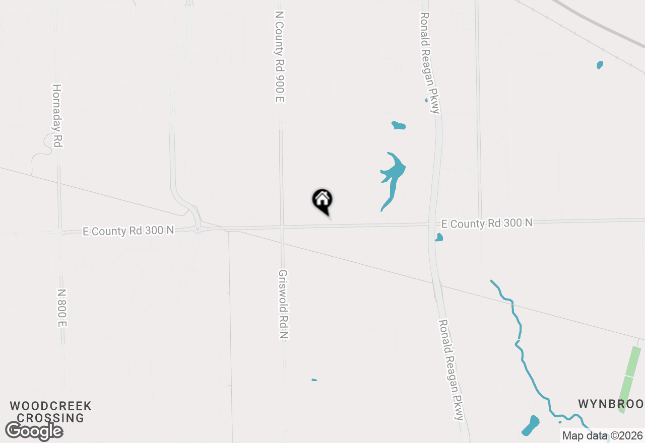 Map of 9170 E County Road 300 N, Brownsburg, IN 46112