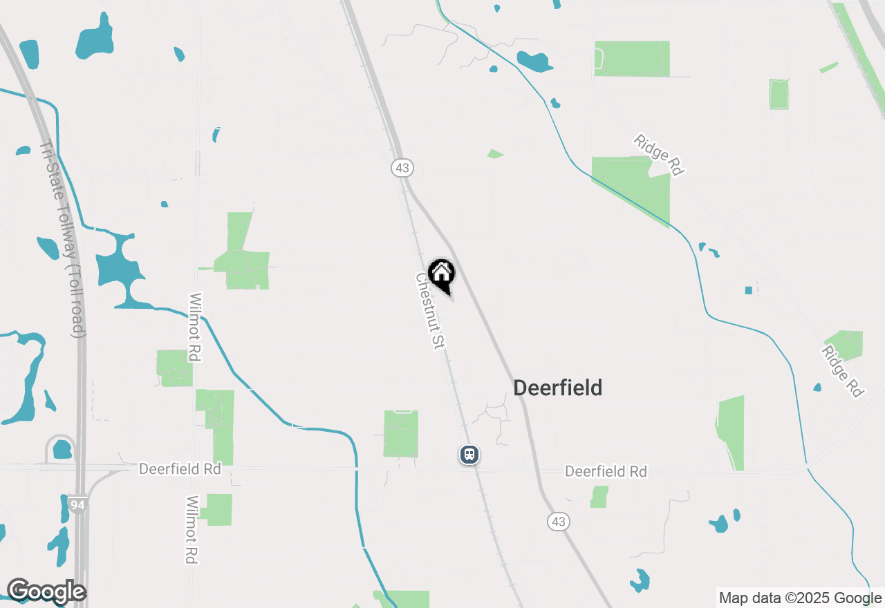 Map of 1220 Greenwood Court, Deerfield, IL 60015