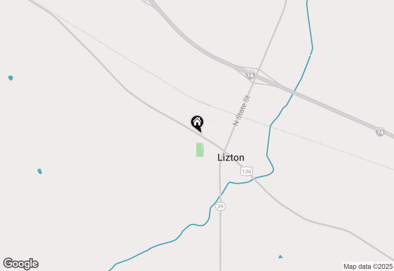 Map of 431 W Main Street, Lizton, IN 46149